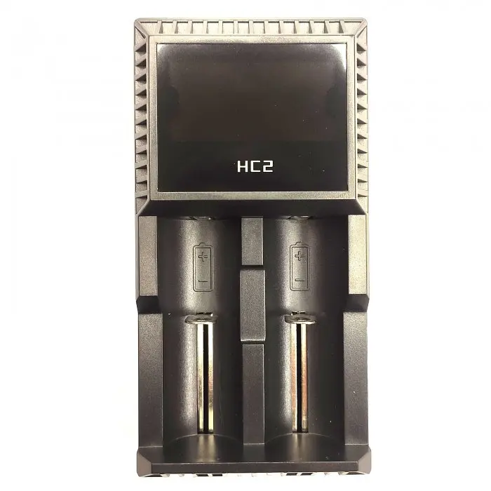 Зарядное устройство для аккумуляторов HC2 Charger на 2 аккумулятора 18650 и других - фото 2