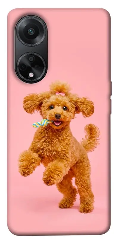 TPU чохол Demsky Happy poodle для Oppo A98