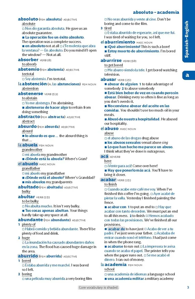 Collins Easy Learning: Spanish Dictionary 9th Edition - фото 3