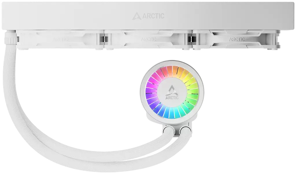 Водяне охолодження ARCTIC Liquid Freezer III Pro 360 ARGB White (ACFRE00188A) - фото 3