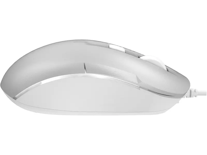 Миша A4Tech FM26S USB Icy White - фото 6