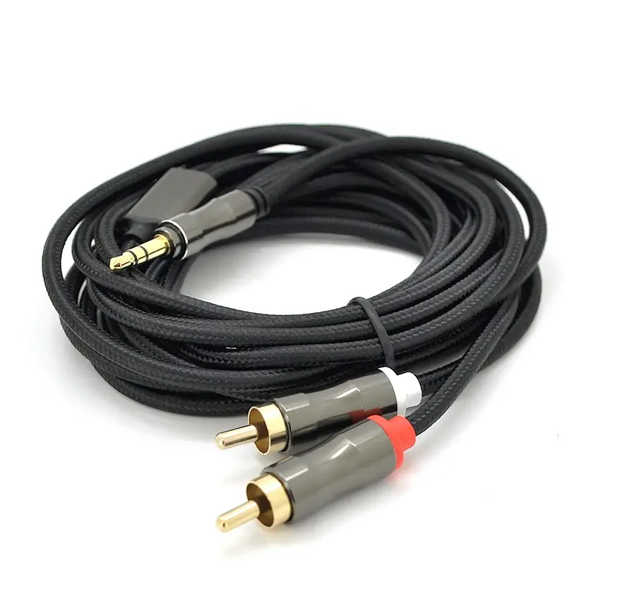 Аудио кабель Mini-Jack 3.5mm - 2хRCA VEGGIEG AR2-1.5 1.5m