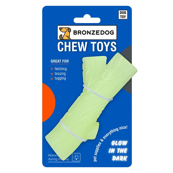 Світлонакопичувальна гілка для собак Bronzedog GLOW 7 х 13 см - фото 5