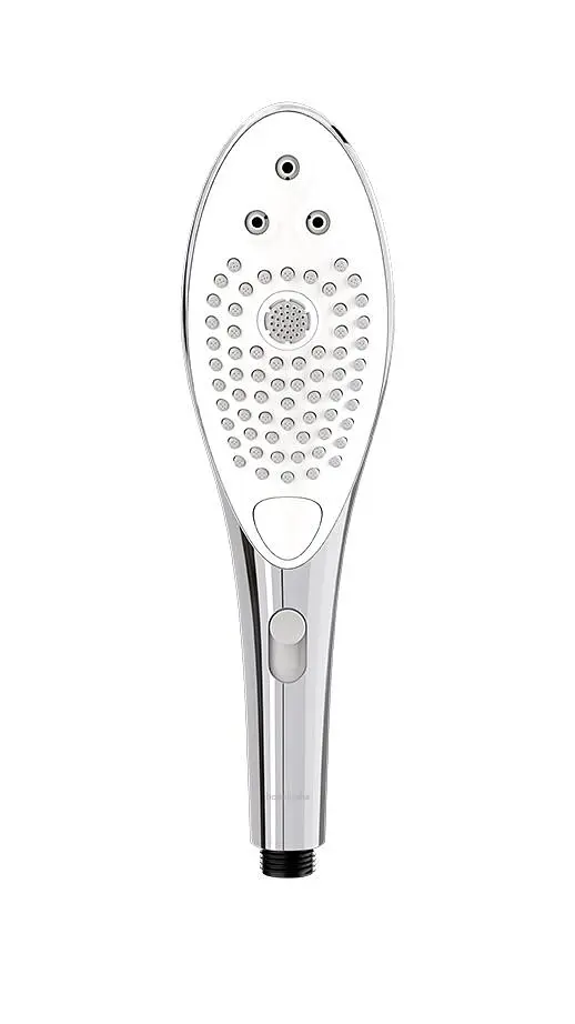 Насадка-стимулятор для душу 2в1 Womanizer Wave Chrome, масажер для інтимних зон - фото 2