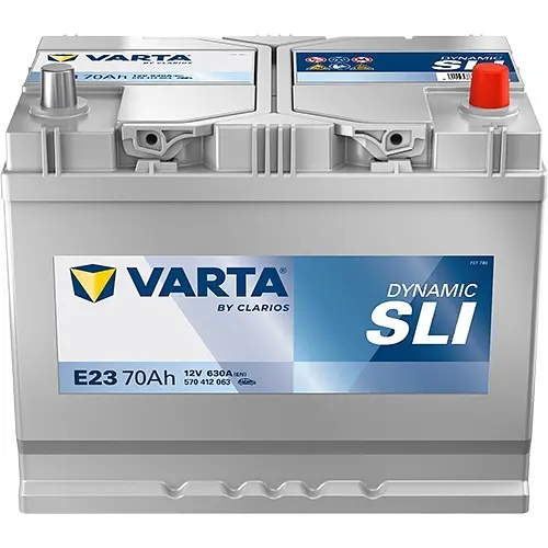 Акумулятор Varta Dynamic SLI 12В 70Аг 630А (EN) R+ (570412063) - фото 2