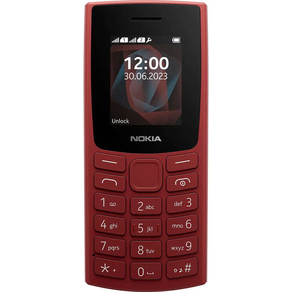 Телефон Nokia 105 TA-1557 DS Terracotta Red UA UCRF - фото 2