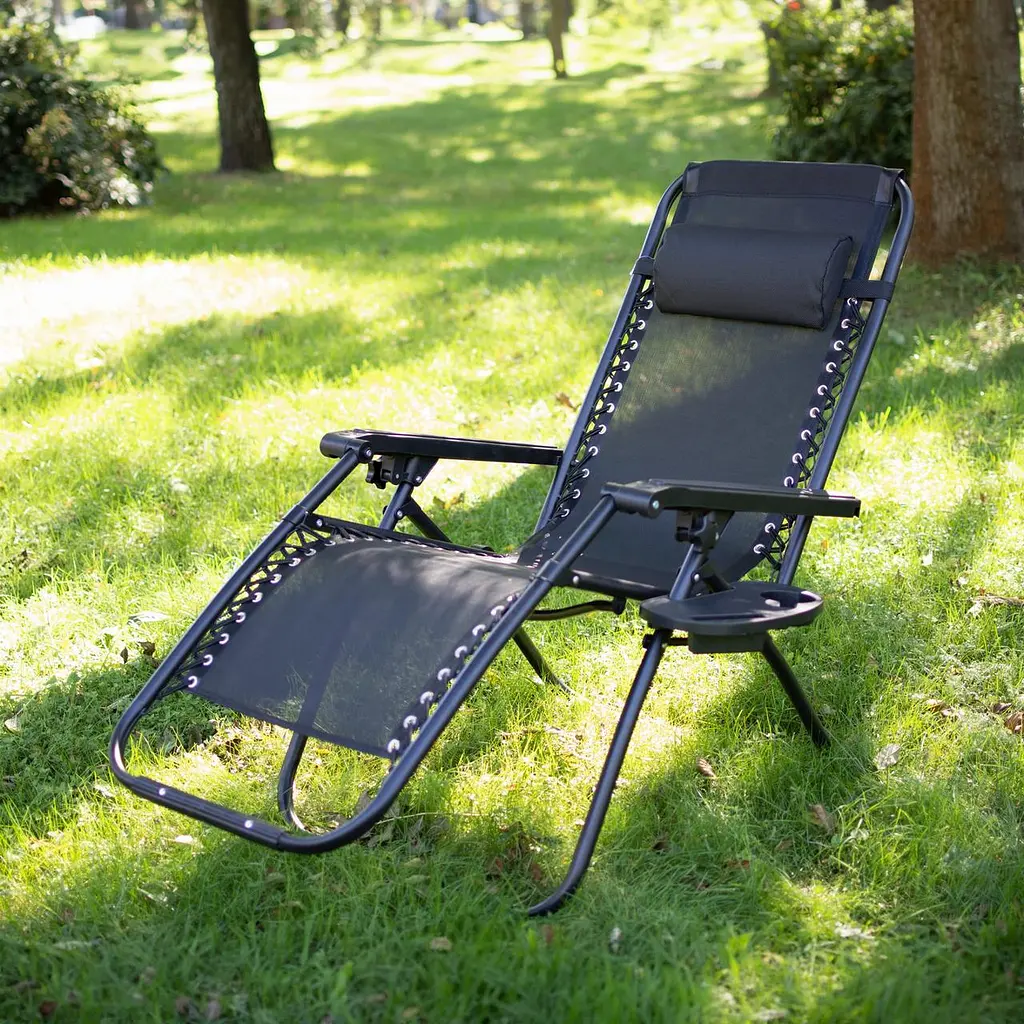 Комплект шезлонгів JUMI Relax Black - 2 шт. - фото 10
