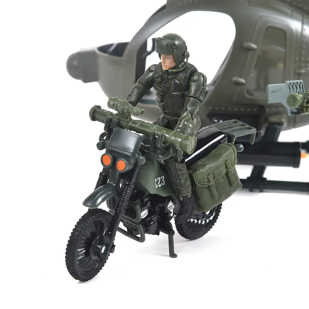 Игровой набор Elite Force Многоцелевой вертолет MH-6 (101860) - фото 3