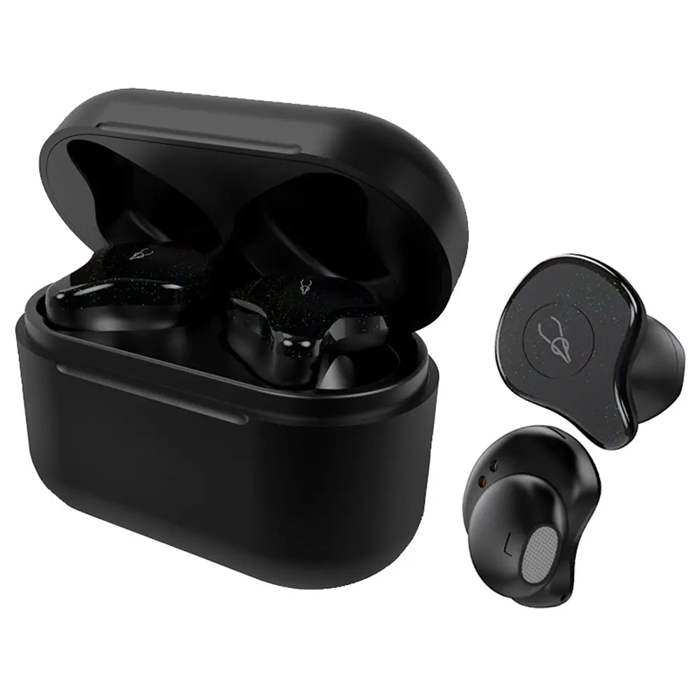 Беспроводные Bluetooth наушники Sabbat X12 Pro Black с чехлом для зарядки 750 мАч черные - фото 2