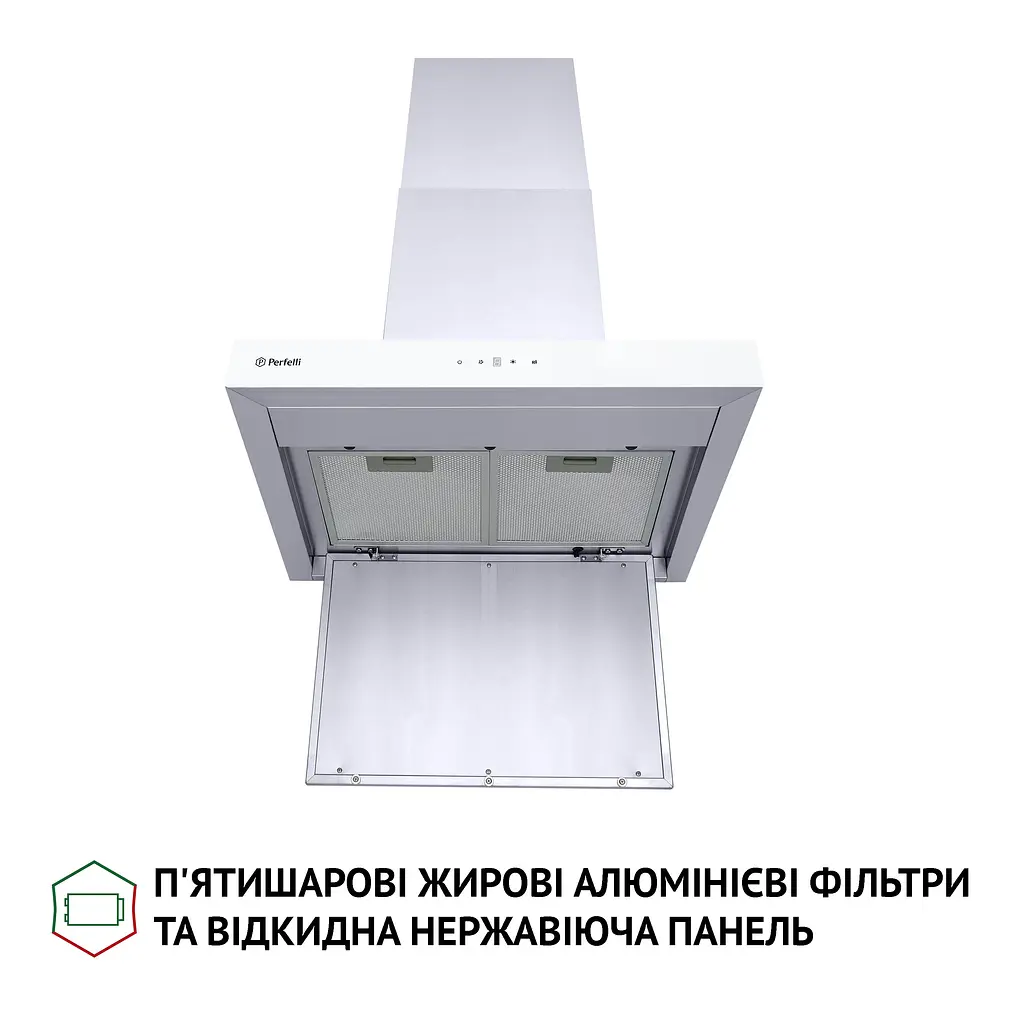 Витяжка декоративна Т-подібна PERFELLI TS 6635 I/WH 1000 LED - фото 6