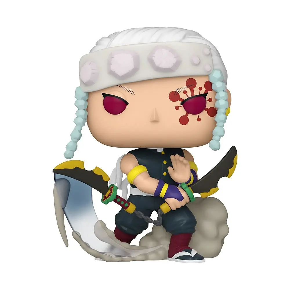 Фігурка Funko Pop Клинок, що розсікає демонів Тенген Удзуі Demon Slayer Tengen Uzui 10 см FP DS TU 1533 - фото 2