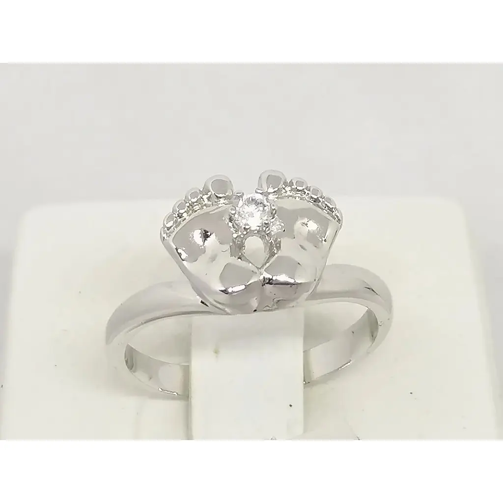 Срібне кільце Qvaliz з фіанітами. 901-00773 18 - фото 3