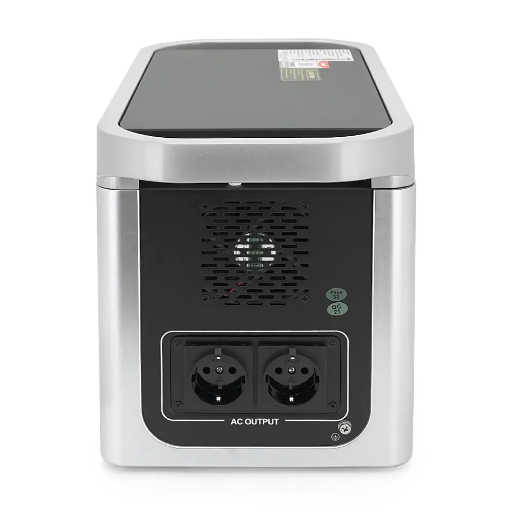 Must EM181-EM1024S 1000W LiFePO4 LCD, 12VDC, PV 25A MPPT, 230V ±5%, 6000 cycle 80% DOD, 25°C, 4xUSB, PD18W+2x60W, 2xAC 220V, 225*295*363, 17KG - фото 2