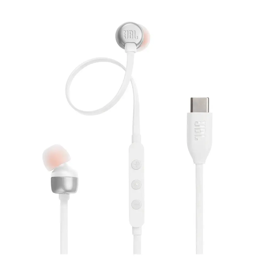 Навушники JBL Tune 310C USB-C білі (JBLT310CWHT)