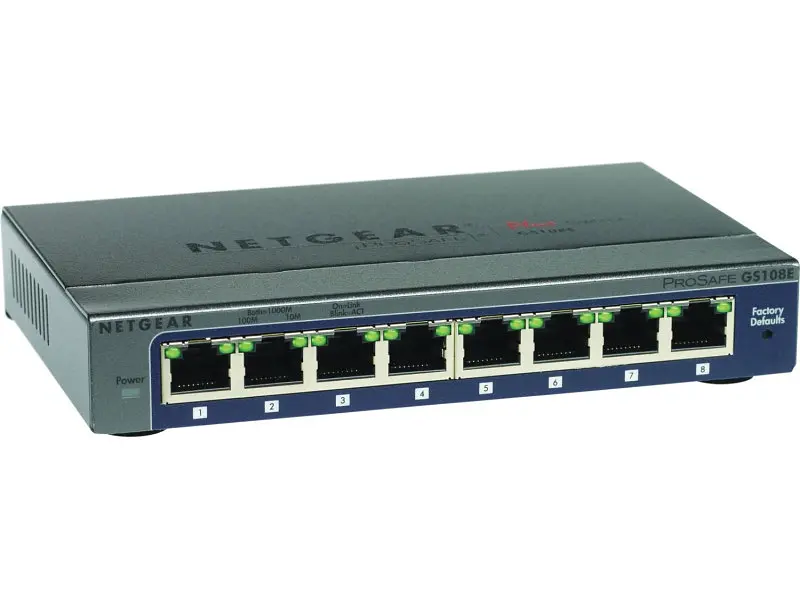 Комутатор NETGEAR GS108E-300PES керований - фото 2