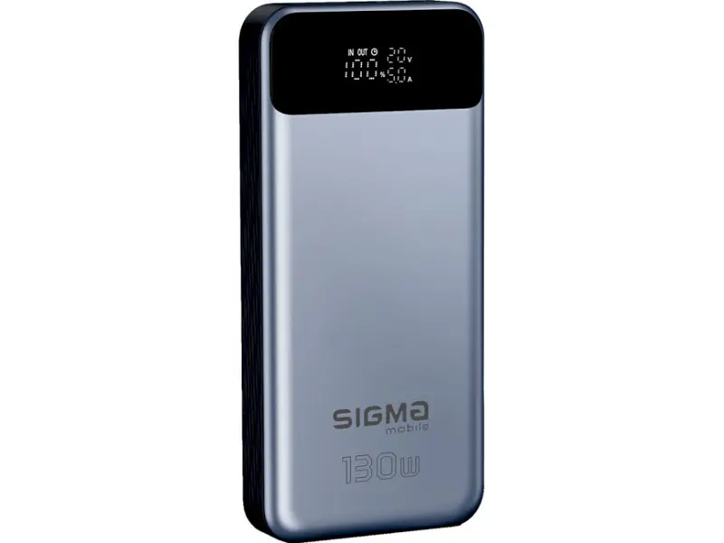 Зовнішній акумулятор (Power Bank) Sigma mobile X-power 30000mAh Silver (SI30A7QLX) - фото 2
