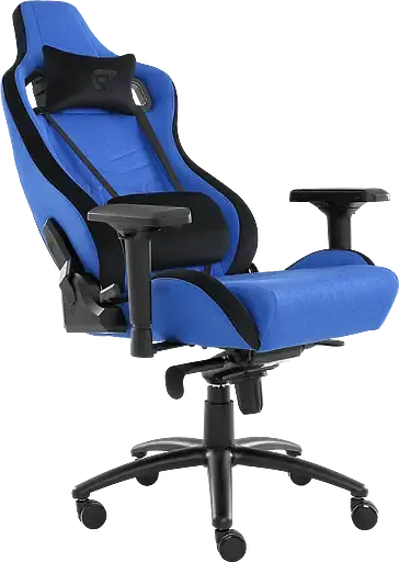 Геймерское кресло GT Racer синее (X-0712 Shadow Blue) - фото 4