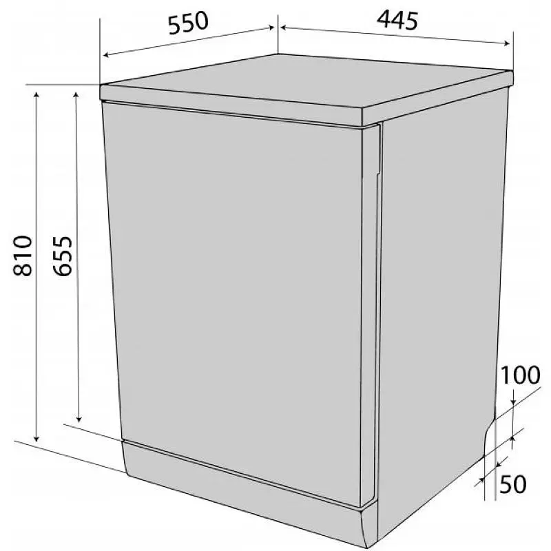 Посудомоечная машина Ventolux DWT 4509 AO - фото 11