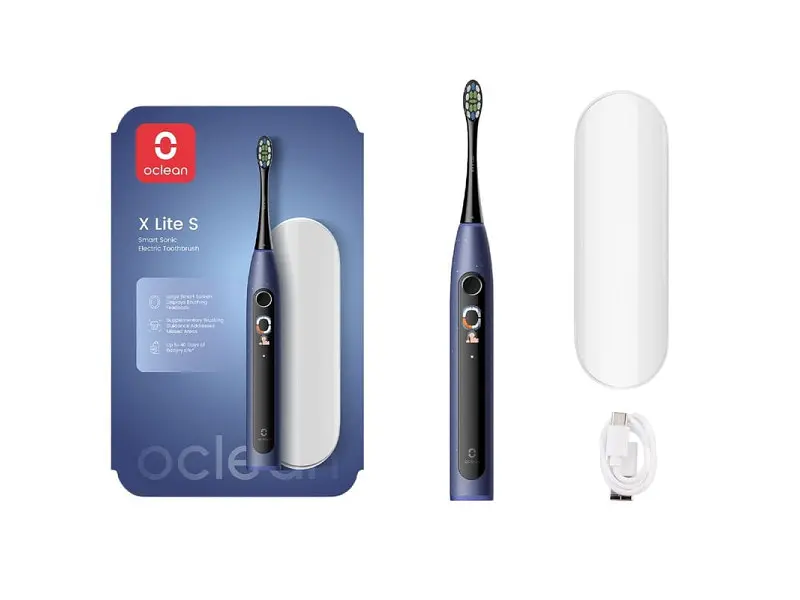 Електрична зубна щітка Oclean X Lite Set Blue (6970810556407) - фото 2