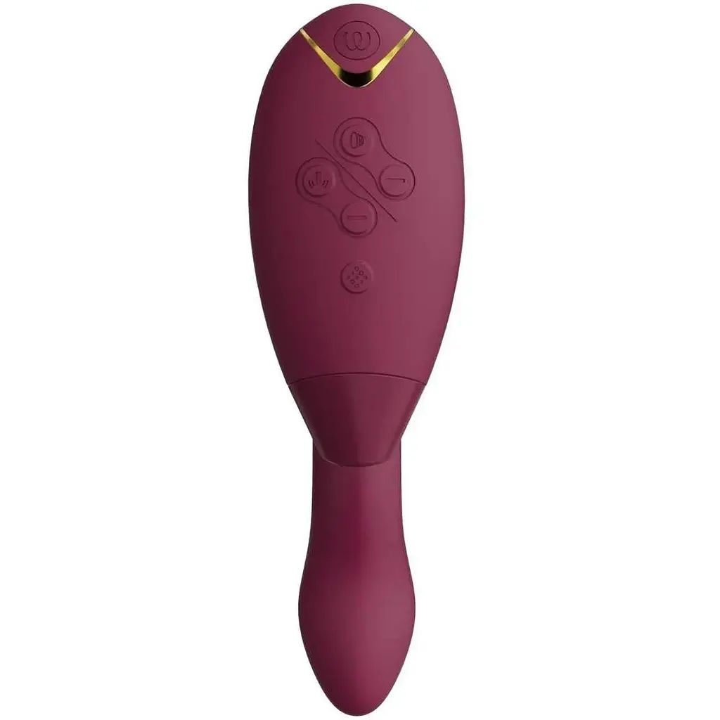 Вакуумный клиторальный стимулятор Womanizer Duo 2 Bordeaux - фото 3