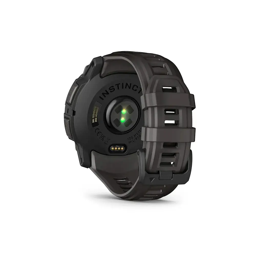 Смарт-годинник Garmin Instinct 3, 50mm, AMOLED, Black Bezel with Charcoal Band, GPS (010-03020-00) - фото 5