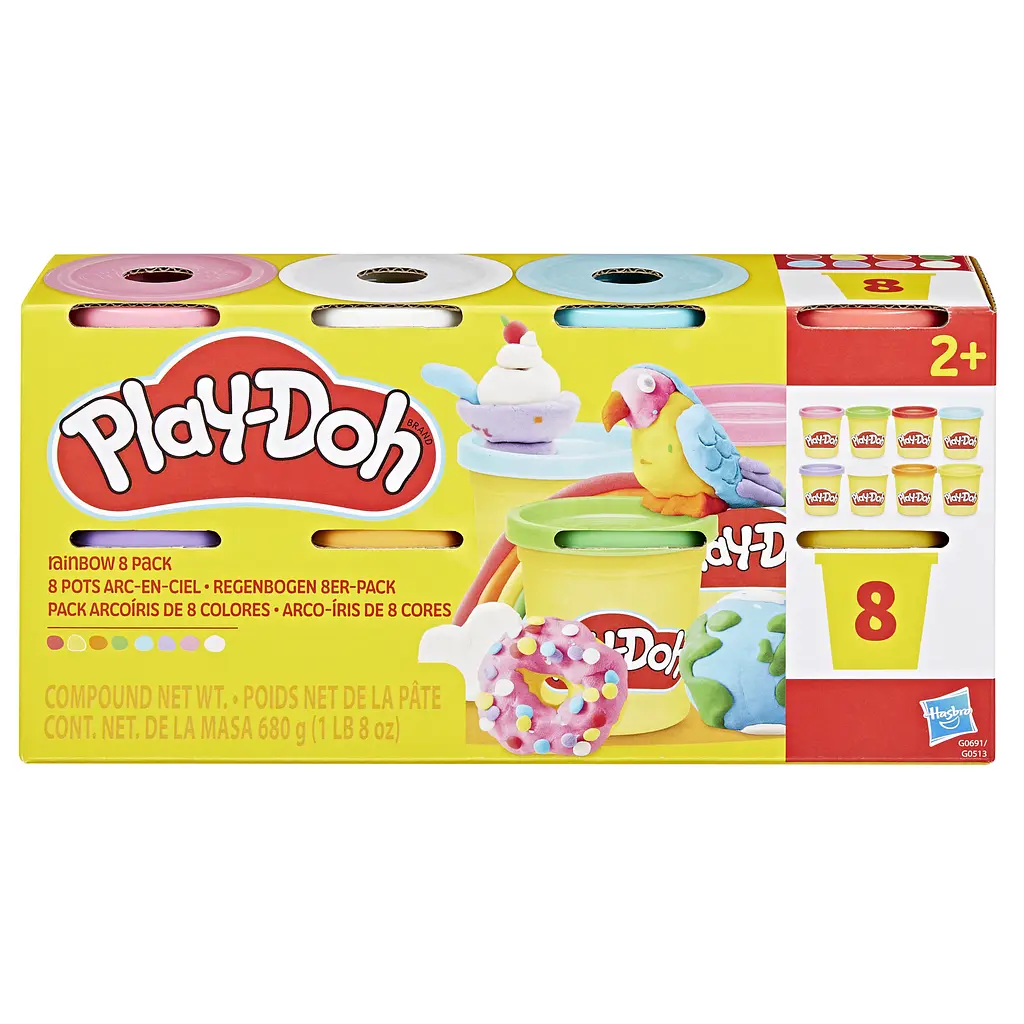 Набір маси для ліплення Play-Doh 8 баночок (G0513_G0691) - фото 3