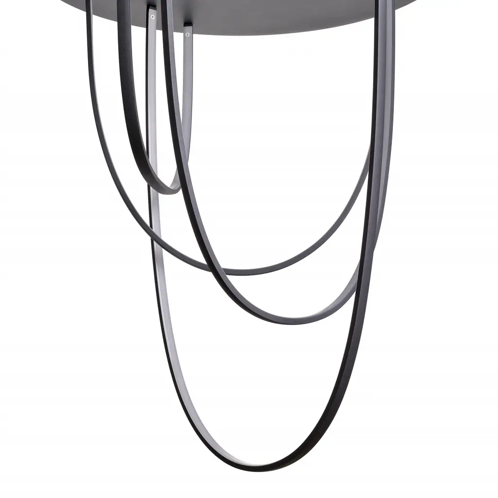 Люстра Brille потолочная лофт LED 96W WW SBK (BL-846C/1) - фото 4
