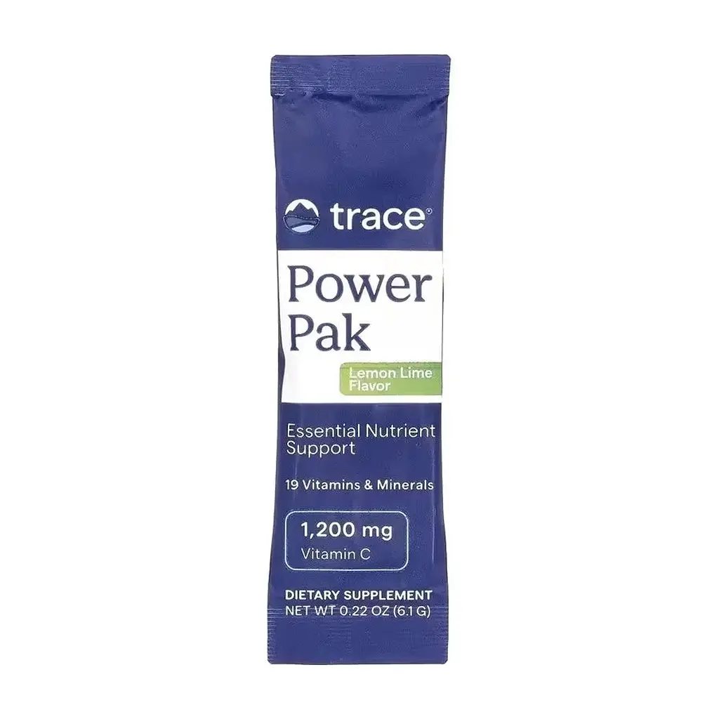 Вітамінно-мінеральний комплекс Trace Електроліти, смак лимон-лайм, Electrolyte Stamina PowerPak, 30 пакето (TMR00052) - фото 3