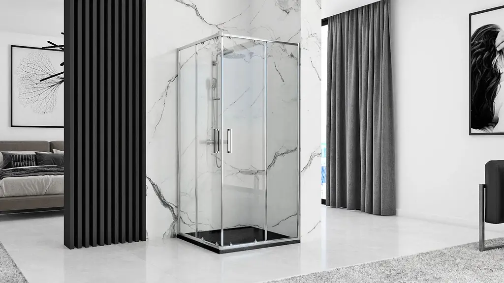 Душевой поддон Rea Grand black 80x100 REA-K4593, Черный - фото 8