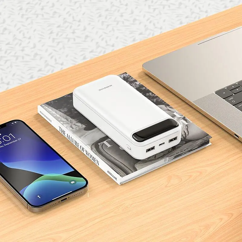 Портативный аккумулятор Borofone Freeway 20000mAh BJ14A черный - фото 3