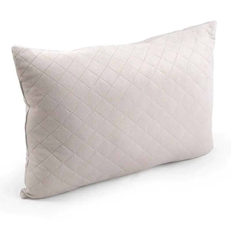 Двокамерна подушка Руно Soft Pearl 50х70 см сріблястий