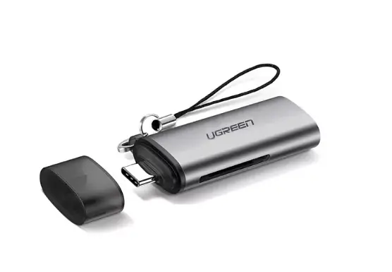 Кардрідер UGREEN CM184 USB-C TF+SD Card Reader (50704)