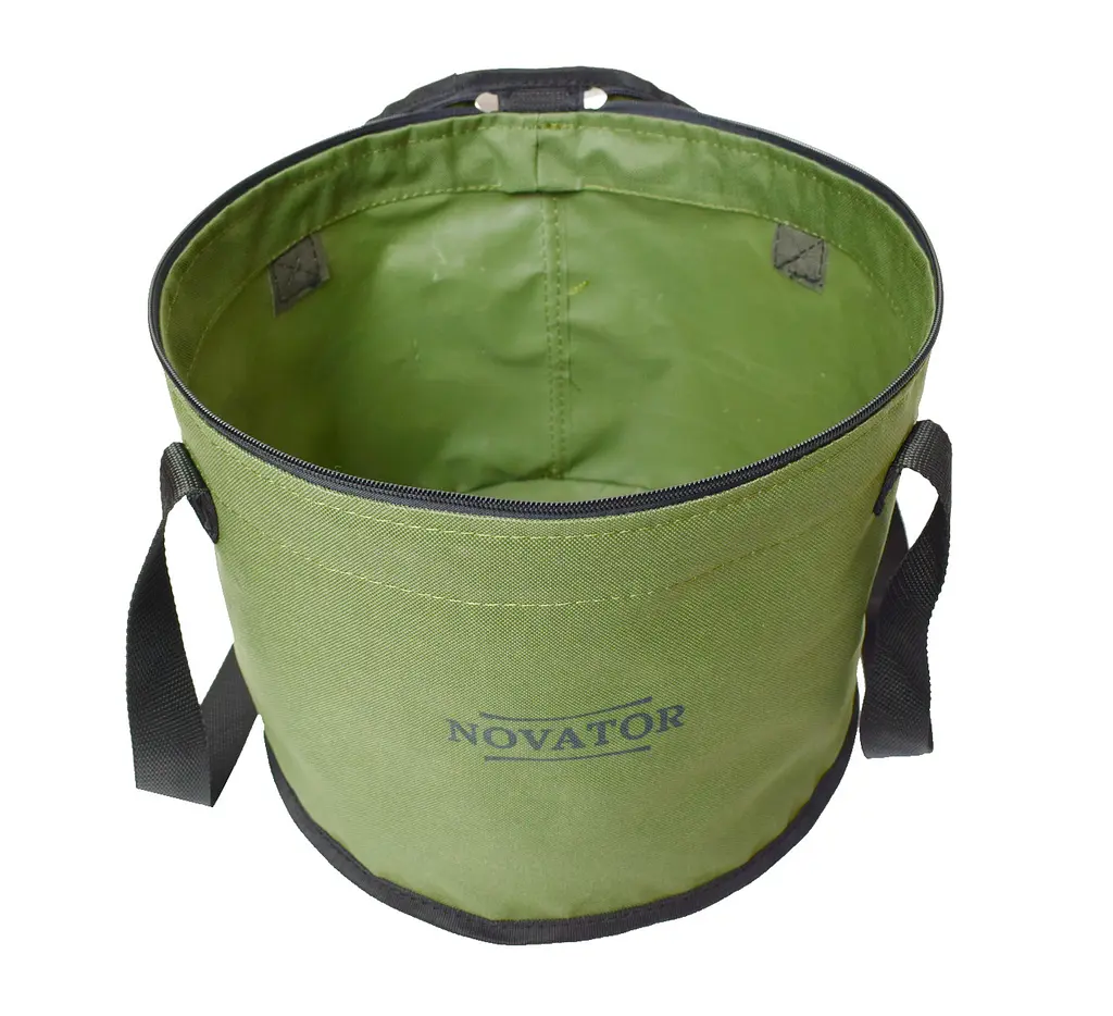 Ведро для прикормки с кришкой Novator VD-2 (30x23 см) - фото 5