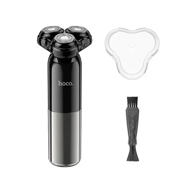 Електробритва Hoco HP35 Induction Three-Blade Electric Shaver Black - фото 3
