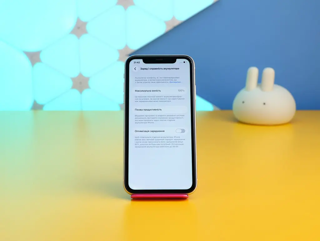 Смартфон Apple iPhone 11 64GB White (MWLF2) Б/В - фото 2
