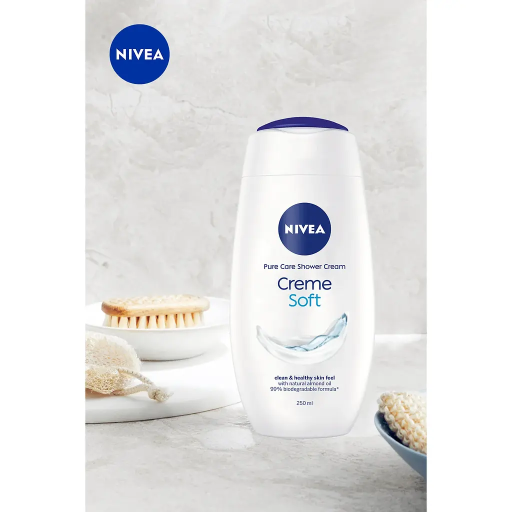 Гель-догляд для душу Nivea Creme Soft 250 мл - фото 2