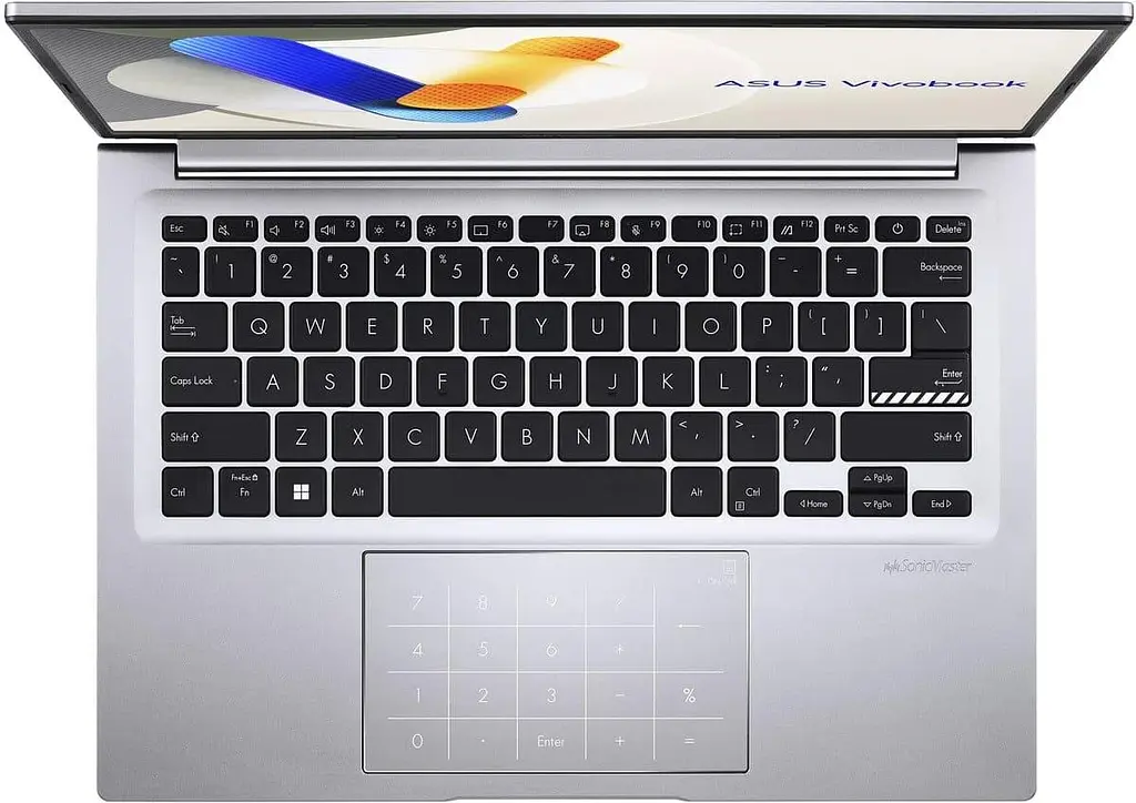 Ноутбук ASUS 14 Vivobook 14 X1405VA-LY767 FHD IPS/Intel i5-13420H/8GB/512SSD/Intel Graphics/DOS/Cool Silver (90NB10M1-M00ZC0) - фото 4