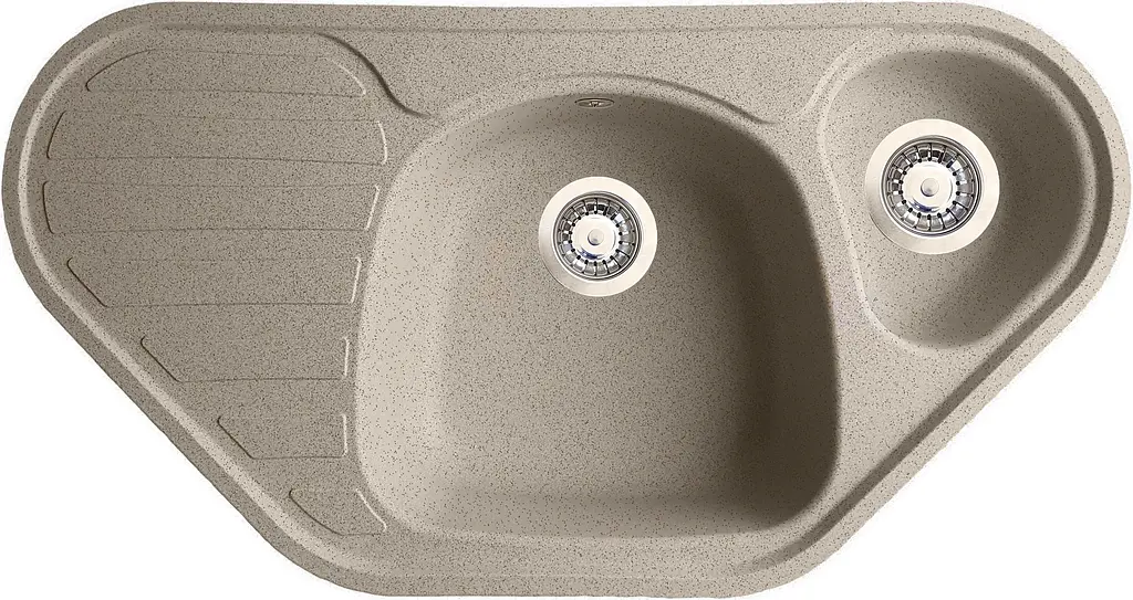 Кухонна мийка Romzha Elegancia 95B Gri RO44533, Sand