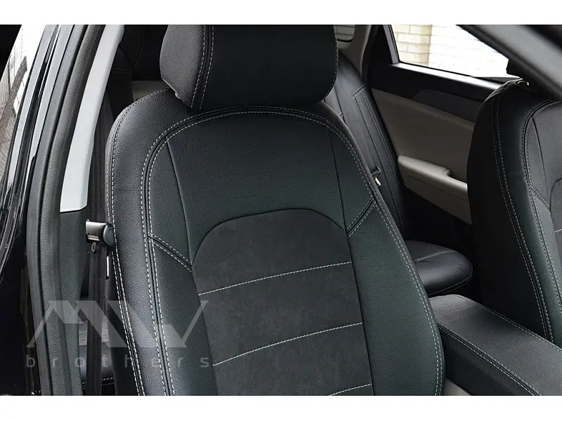 Авточохли модельні MW Brothers для Hyundai Sonata LF c 2014 - фото 2
