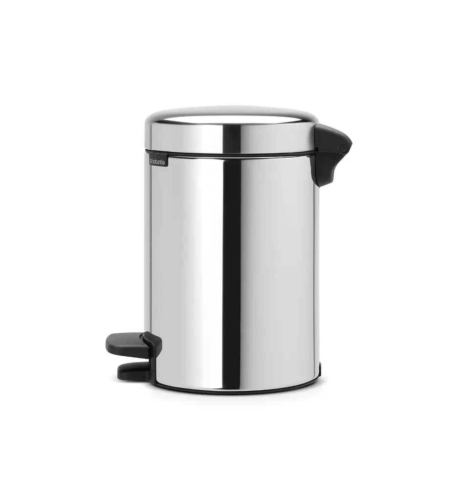 Бак для мусора Brabantia Pedal Bin, стальной полированый, 3 л (113147) - фото 4