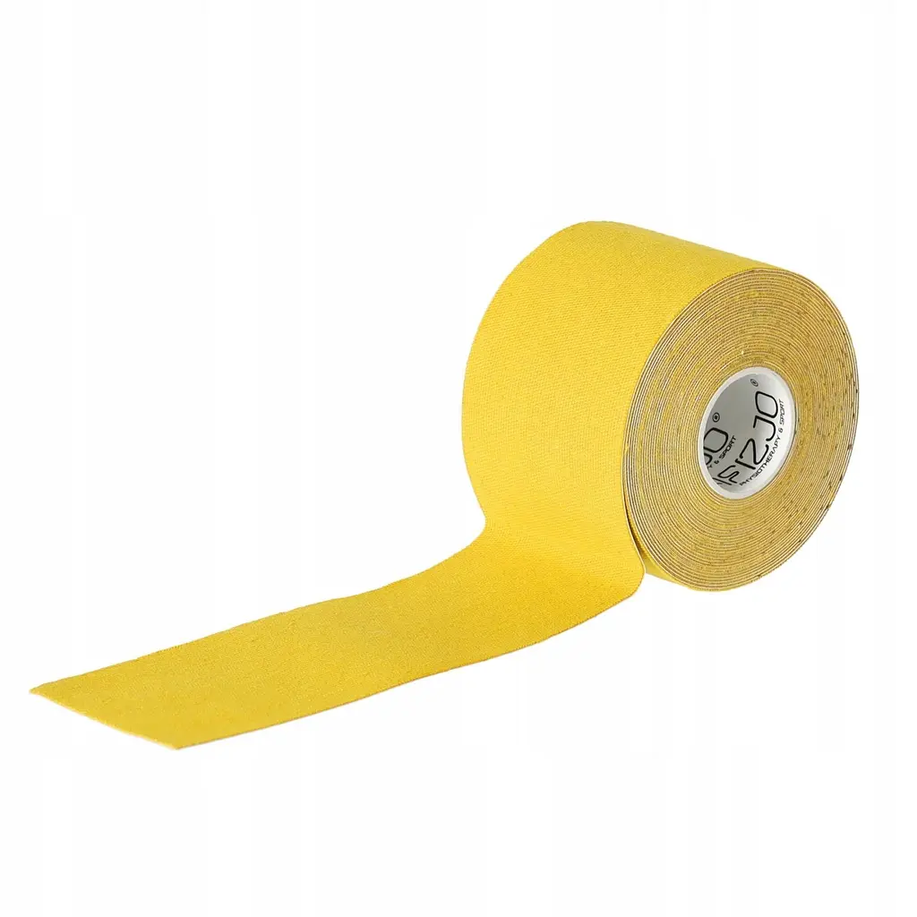 Стрічка кінезіологічна (кінезіо тейп) 4FIZJO 5 см x 5 м 4FJ0542 Yellow (P-5907739318824) - фото 4