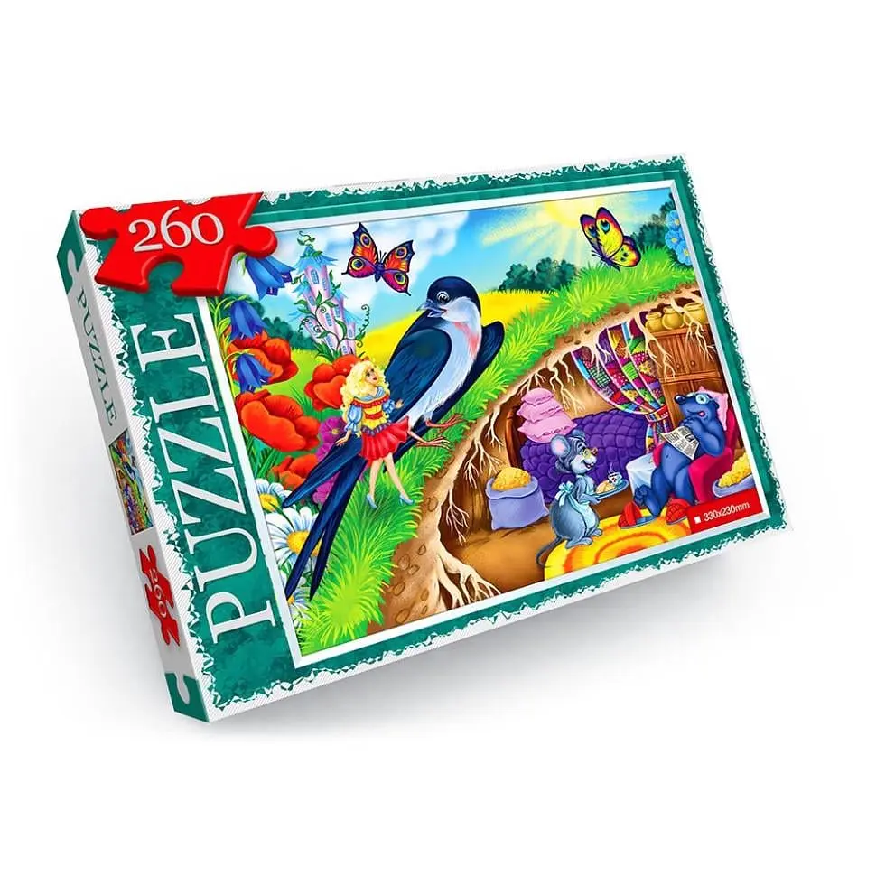 Пазли дитячі Danko Toys Дюймовочка 260 ел. (IP-177-P-277)