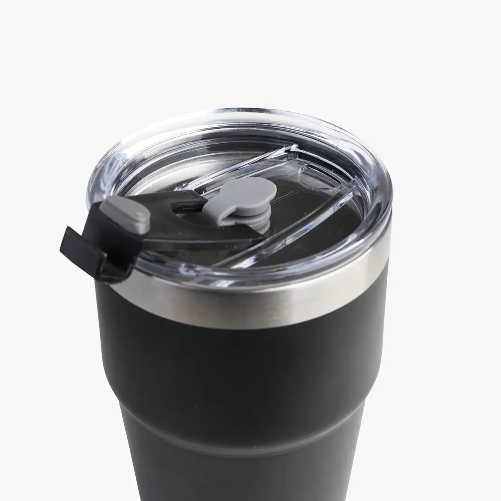 Бутылка Smart Shake Bohtal Insulated Travel Mug 600 мл, Black - фото 3