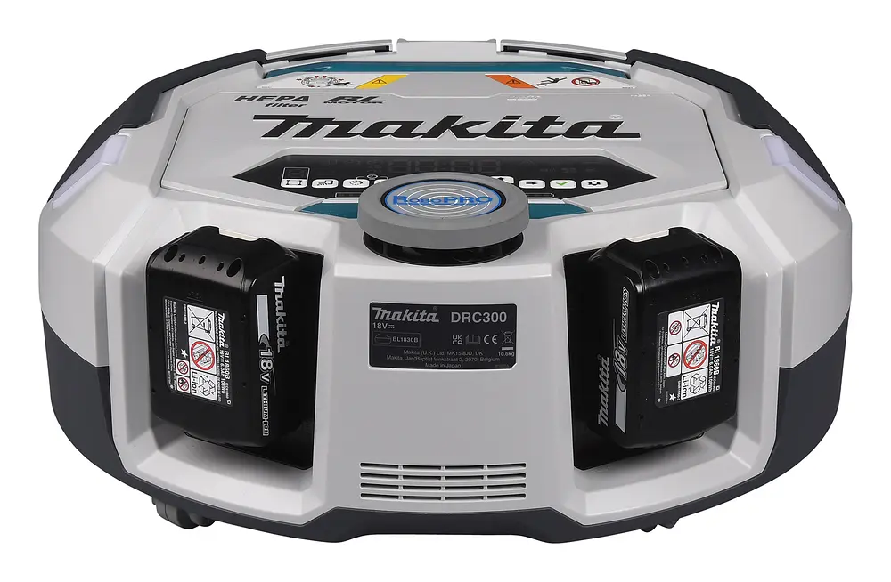 Пилосос роботизований акумуляторний Makita DRC300Z (300-600 м2, 3.0 л, BL, LXT 18 В, без акумуляторів та зарядного пристрою) - фото 4