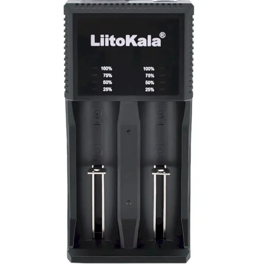 Зарядний пристрій LiitoKala Lii-PL2, 2x(LiOn/LiFePO4/NiMH/NiCd)