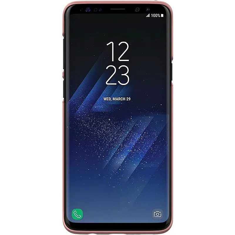 Чохол-накладка Nillkin Super Frosted Shield Samsung Galaxy S9 Plus G965 Rose Gold - фото 2