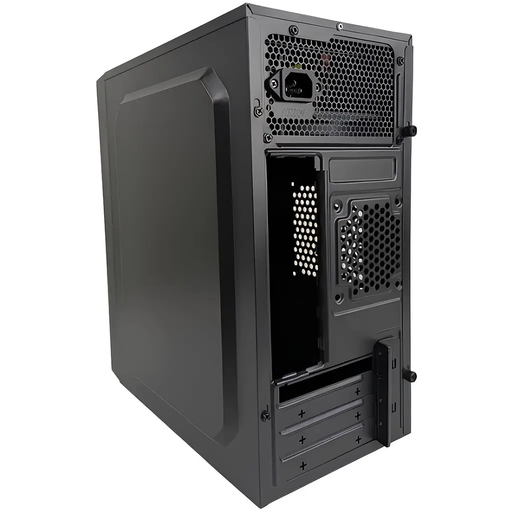 Корпус Casecom GN-1718 500W-120mm USB 3.0 mATX, Чорний - фото 4