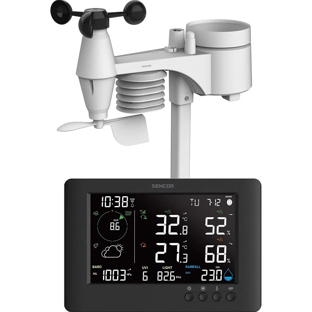 Умная метеостанция Sencor SWS 10500 WIFI [150864] - фото 2