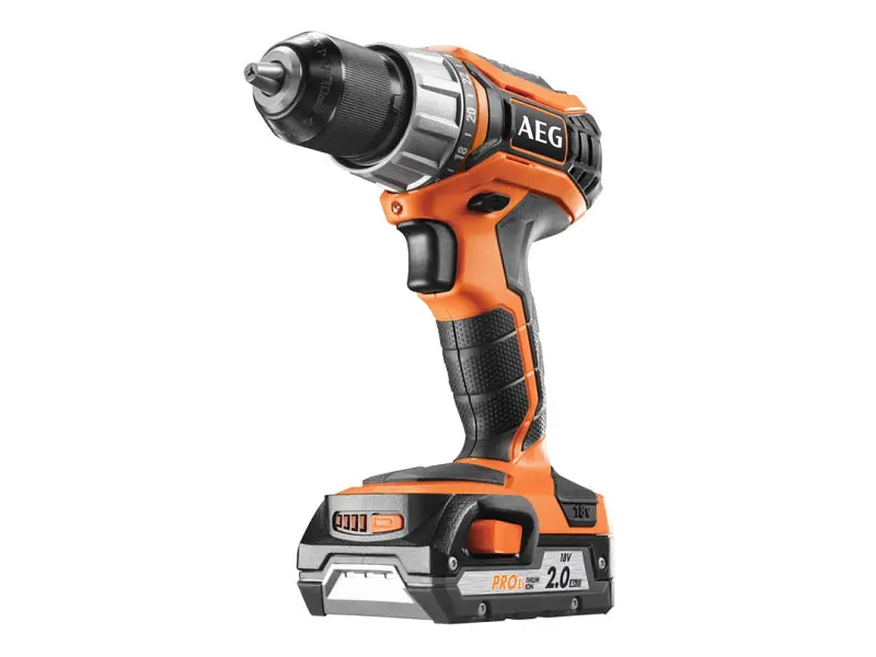 Шуруповерт акумуляторний AEG BS18C2 LI-202C SET
