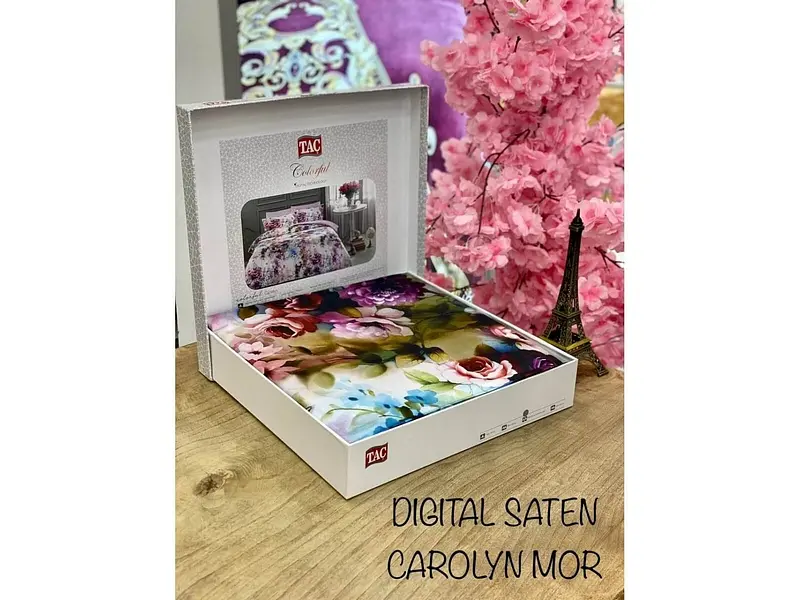 Комплект постільної білизни Carolyn Сімейний Tac pbe0041117 - фото 3